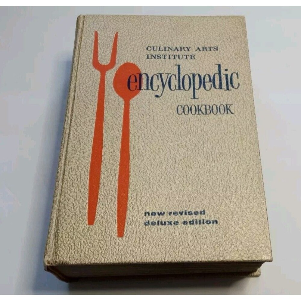 Culinary Arts Institute Encyclopedic Cookbook Deluxe Edition (Revised) 1968 USED